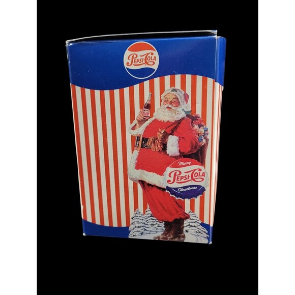 Pepsi Cola Santa Hot Air Balloon Christmas Ornament w/Box 1997 Matrix - Picture 11 of 12